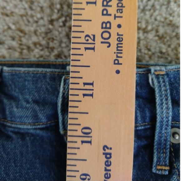 FRAME Le Vintage Bermuda Shorts Raw Hem Sz 27 Summer Casual Vacation - Picture 13 of 15